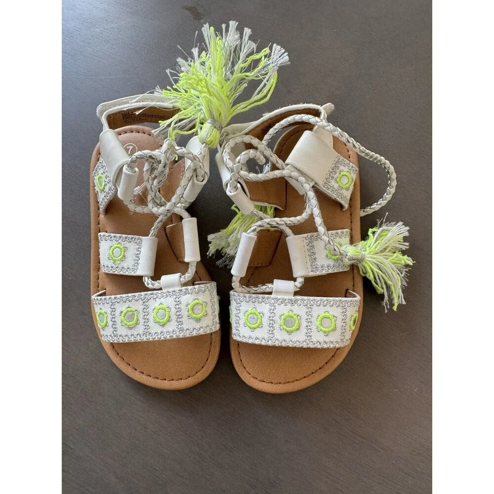 Koala Kids Gladiator Sandals Toddler Girl Size 7 Koala Kids spring summer shoes
